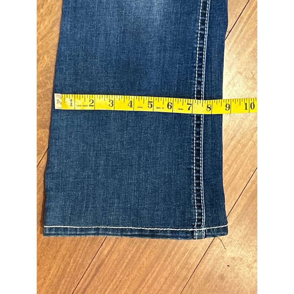 Grace in L.A. Bootcut Aztec Cross Jeans - Picture 6 of 12